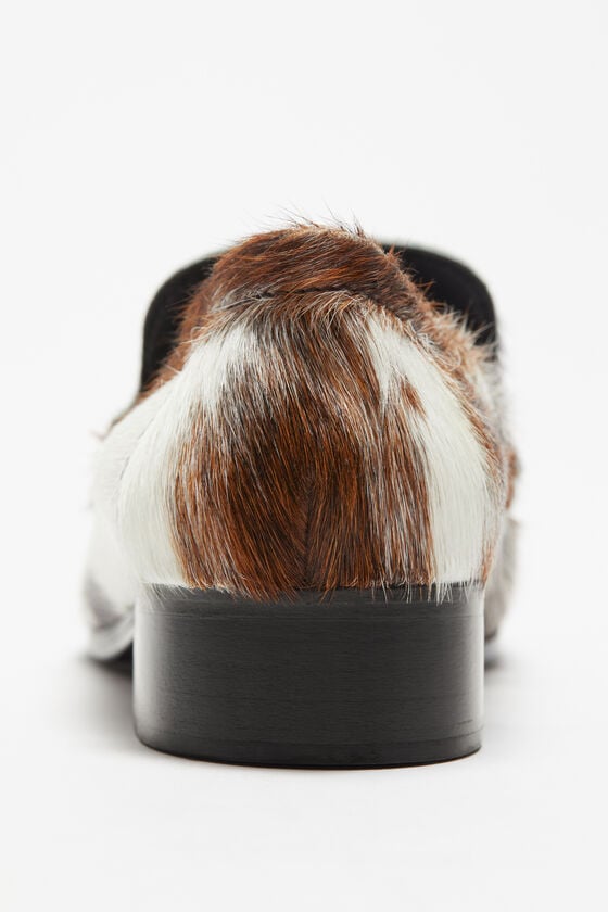 Acne Studios Loafer aus Leder Preisnachlass