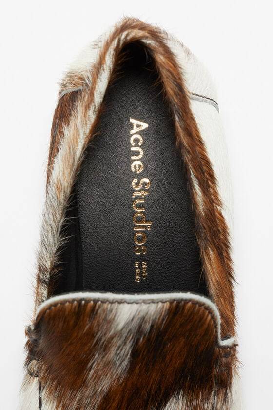 Acne Studios Loafer aus Leder Preisnachlass
