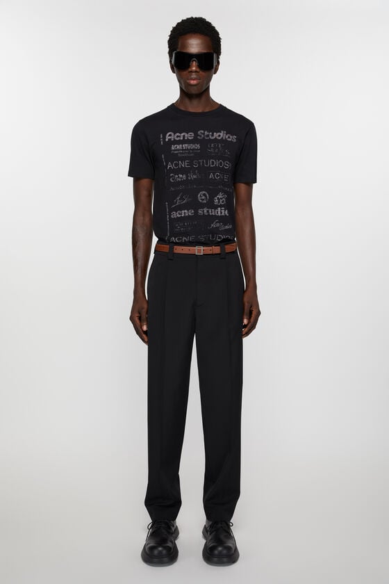Acne Studios Ledergürtel mit Schnalle Black Friday