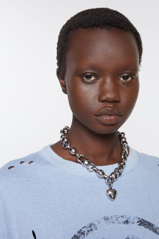 Acne Studios Halskette mit Herzanhänger Muttertagsangebot