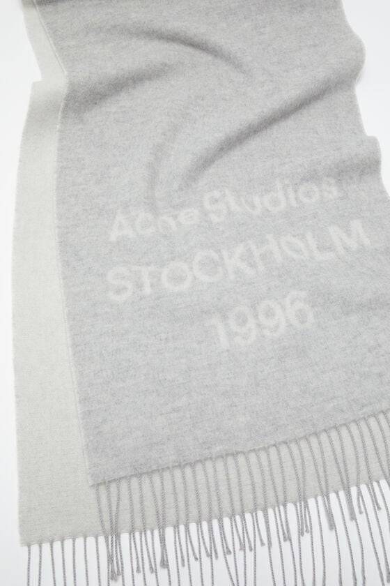 Acne Studios Logo wool scarf Lagerräumung