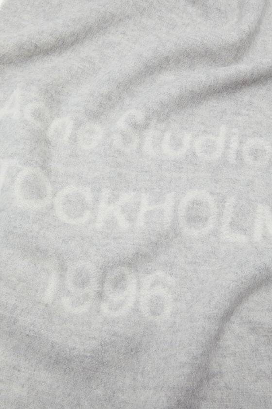 Acne Studios Logo wool scarf Lagerräumung