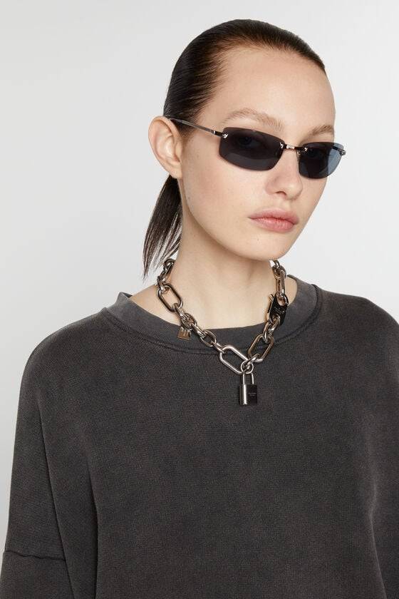Acne Studios Vorhängeschloss-Kettenarmband Saisonale Angebote