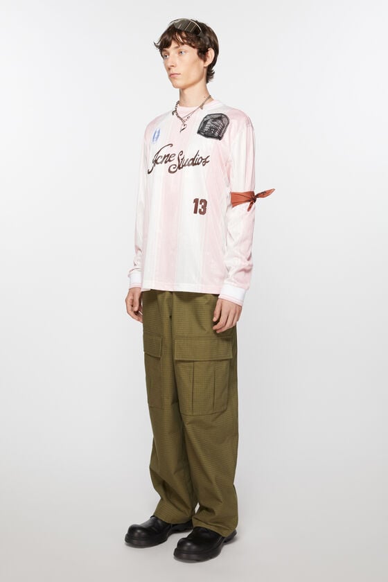 Acne Studios Leichter Schal mit Print JETZT KAUFEN