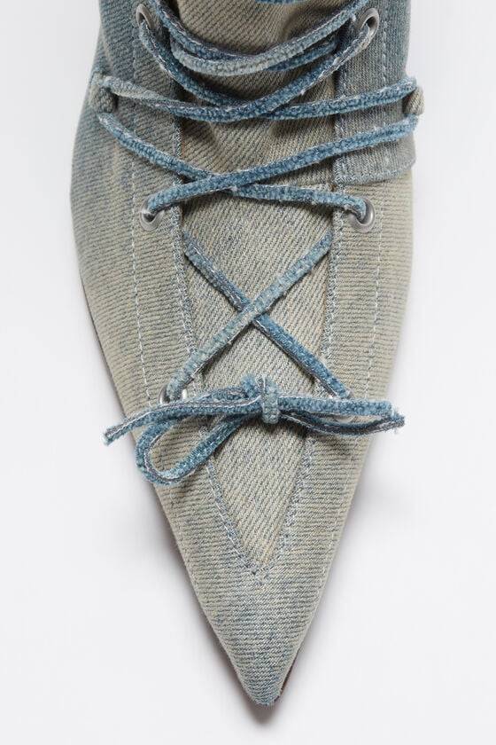 Acne Studios Schnürstiefel mit Absatz Vierteljährliche Förderung
