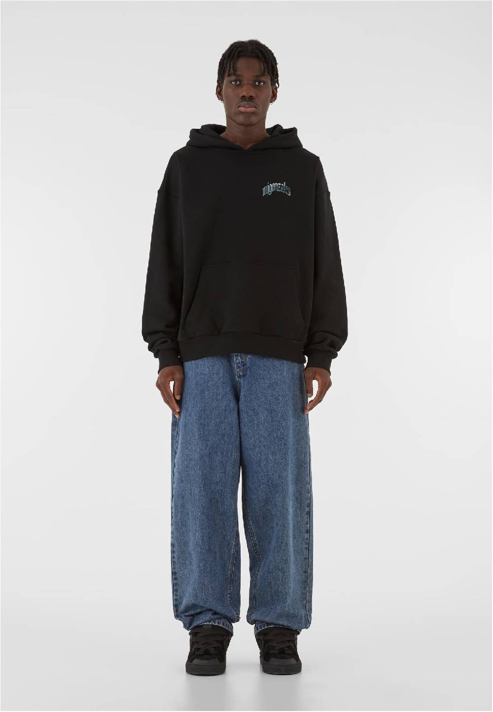 MJ Gonzales SPIRIT x MJG HEAVY OVERSIZED HOODY Neueste Mode