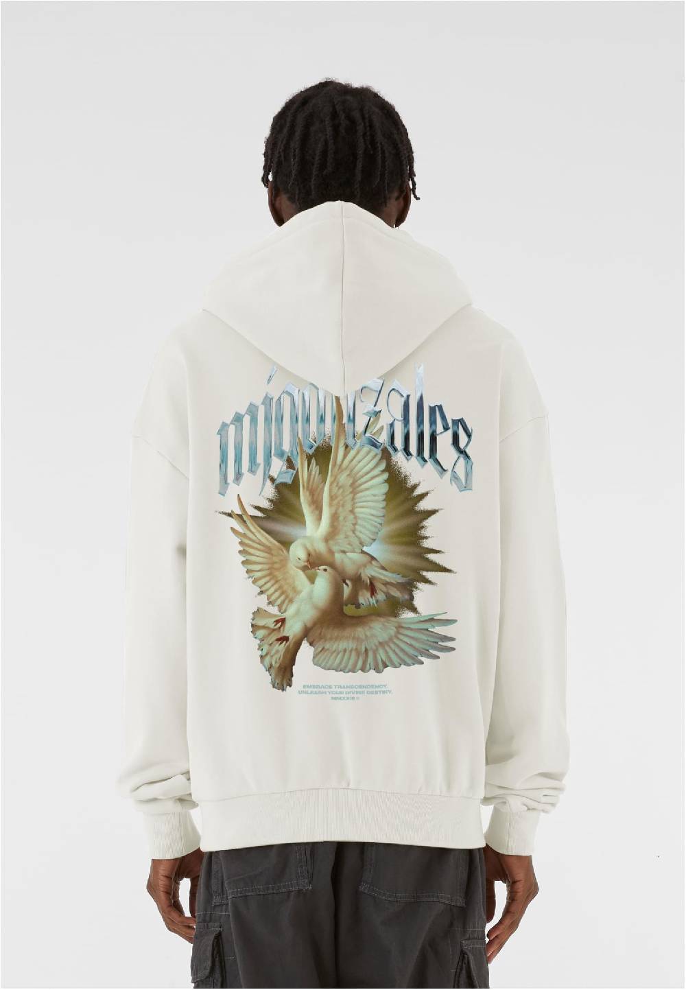 MJ Gonzales SPIRIT x MJG HEAVY OVERSIZED HOODY Neueste Mode