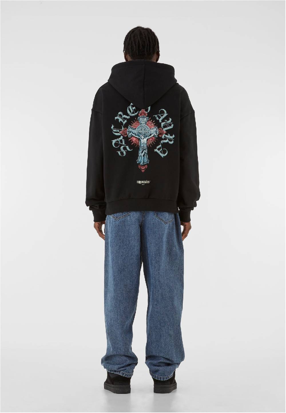 MJ Gonzales CROSS x MJG HEAVY OVERSIZED HOODY Zeitlich begrenztes Angebot