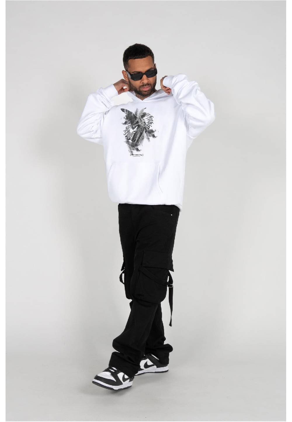 MJ Gonzales ANGEL 3.0 x Heavy Hoody Oversized Essentials V.4 Letzte 2 Tage