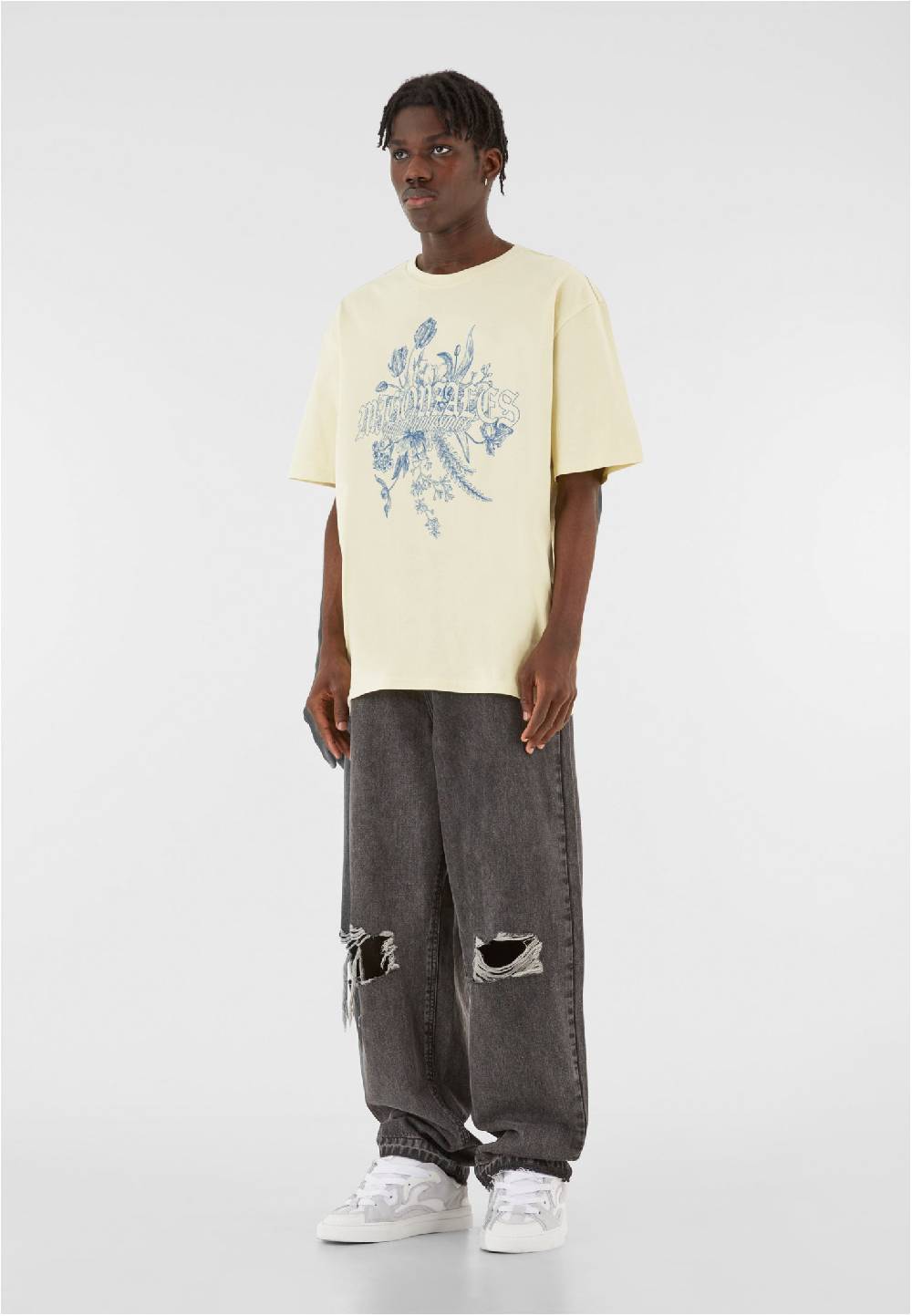 MJ Gonzales Heavy Oversized Tee Renaissance Bloom Speichern exportieren