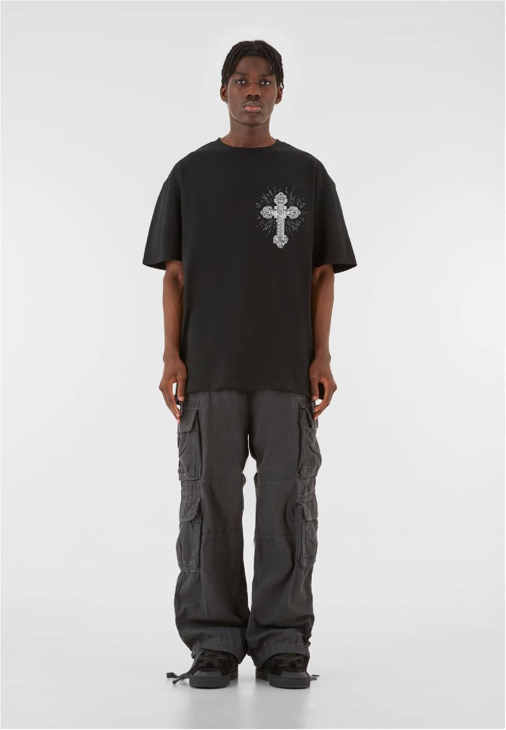 MJ Gonzales Heavy Oversized Tee Grace of God Im Verkauf