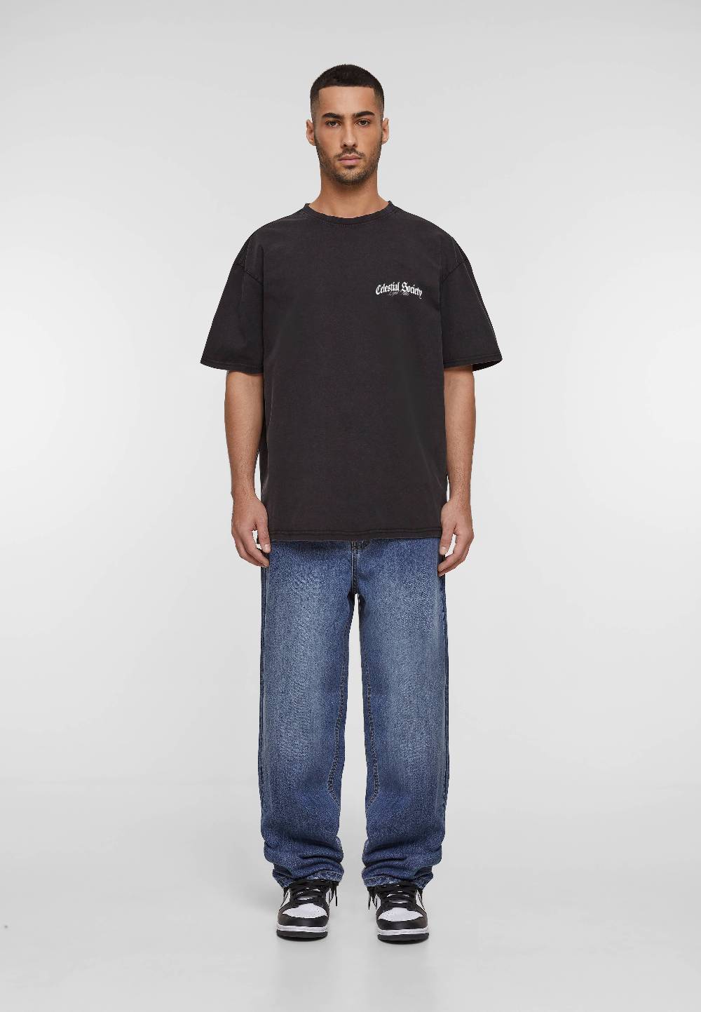 MJ Gonzales Oversized Acid Washed Tee - Angel’s Triad Auslauf