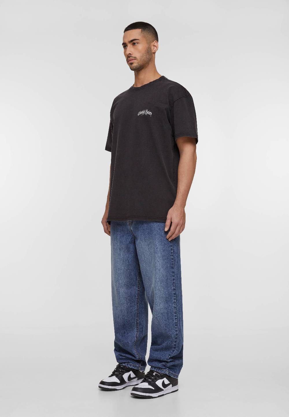 MJ Gonzales Oversized Acid Washed Tee - Angel’s Triad Auslauf