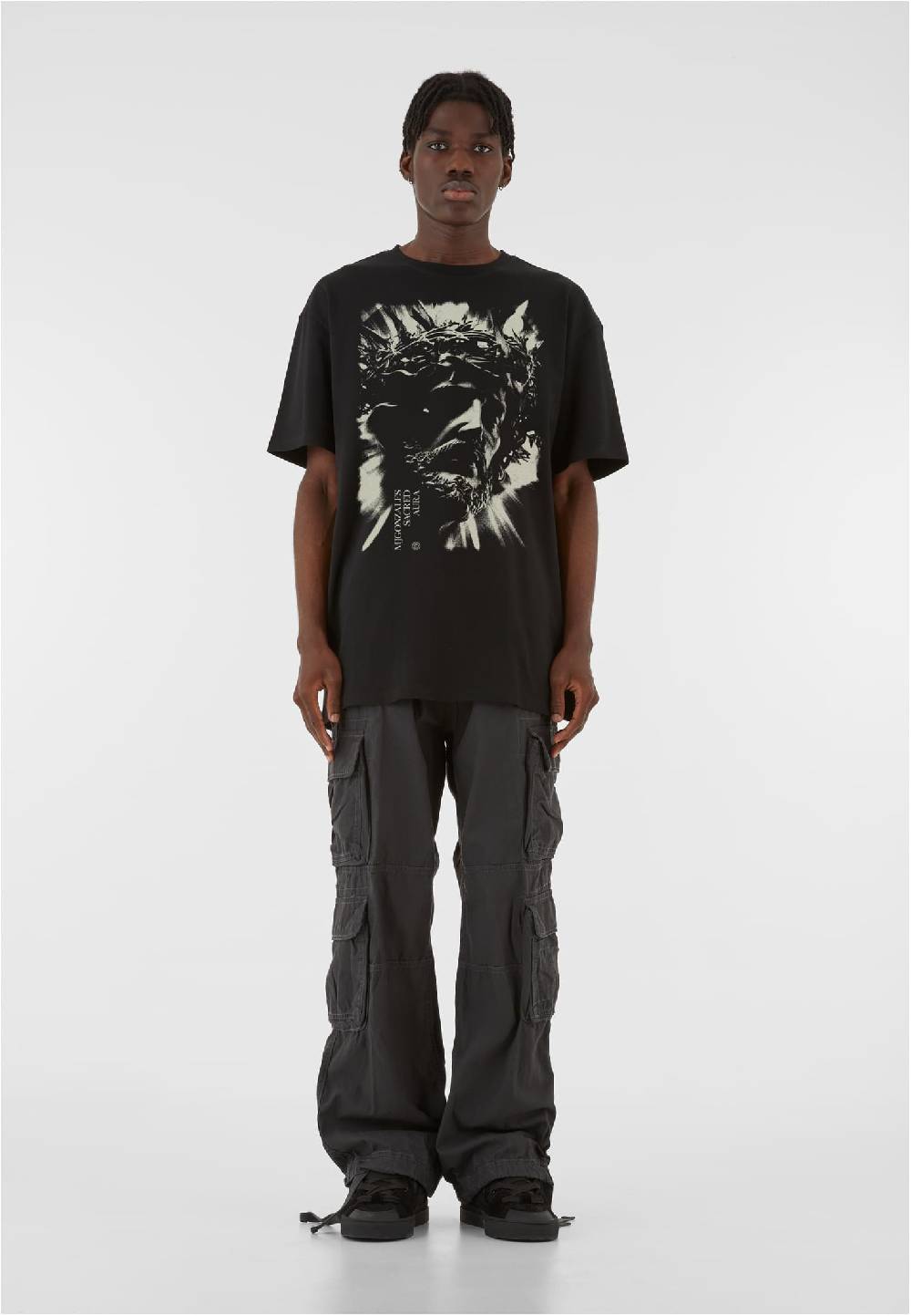 MJ Gonzales JESUS x MJG HEAVY OVERSIZED TEE Schlussverkauf