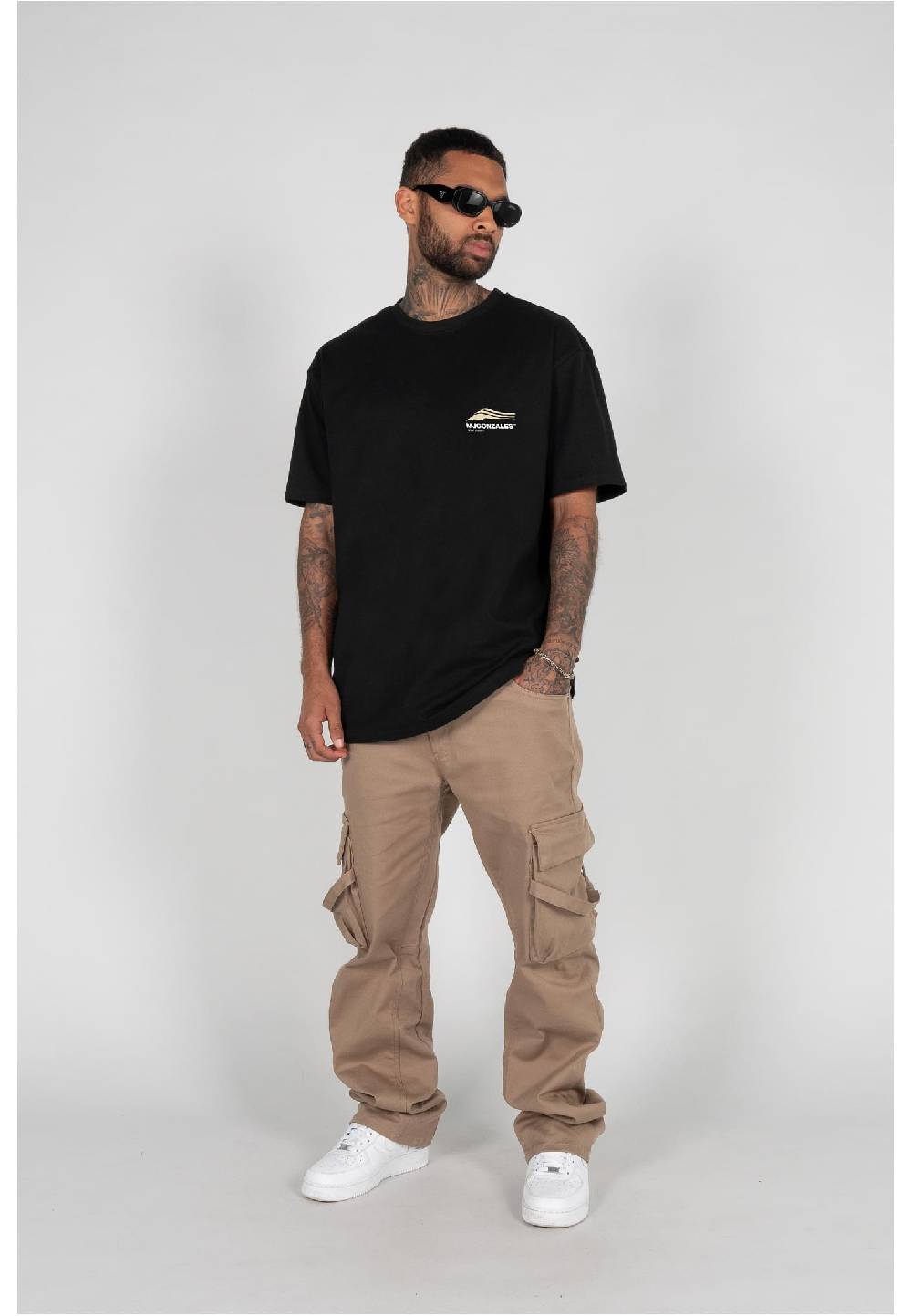 MJ Gonzales Wave V.1 x Heavy Oversized Tee Kostenloser Versand