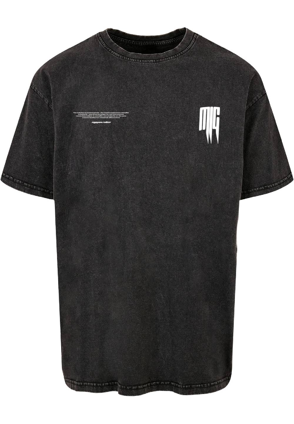 MJ Gonzales METAMORPHOSE V.2 Acid Washed Heavy Oversized Tee Sonderangebot