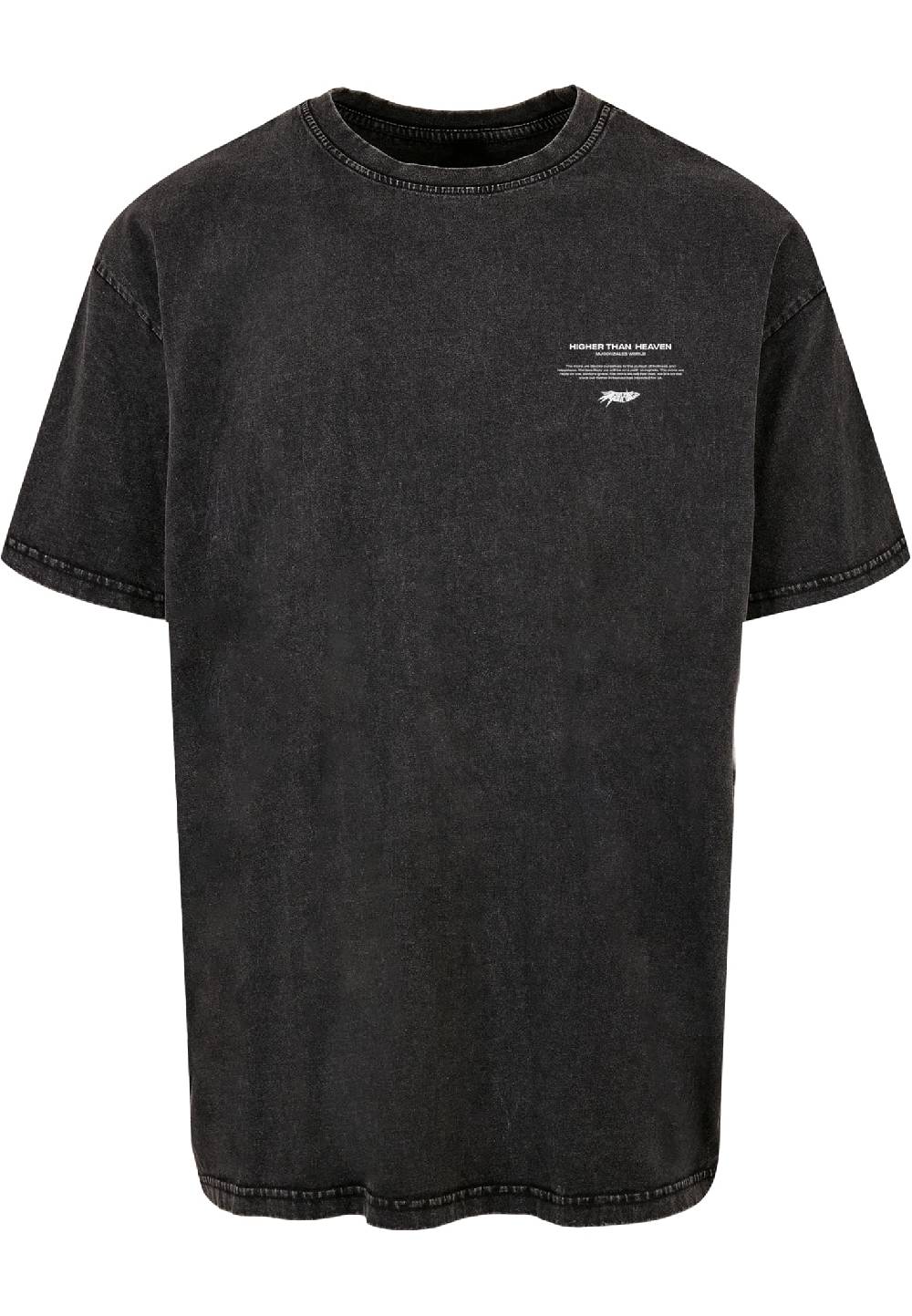 MJ Gonzales HIGHER THAN HEAVEN V.2 Acid Washed Heavy Oversize Tee Günstig kaufen