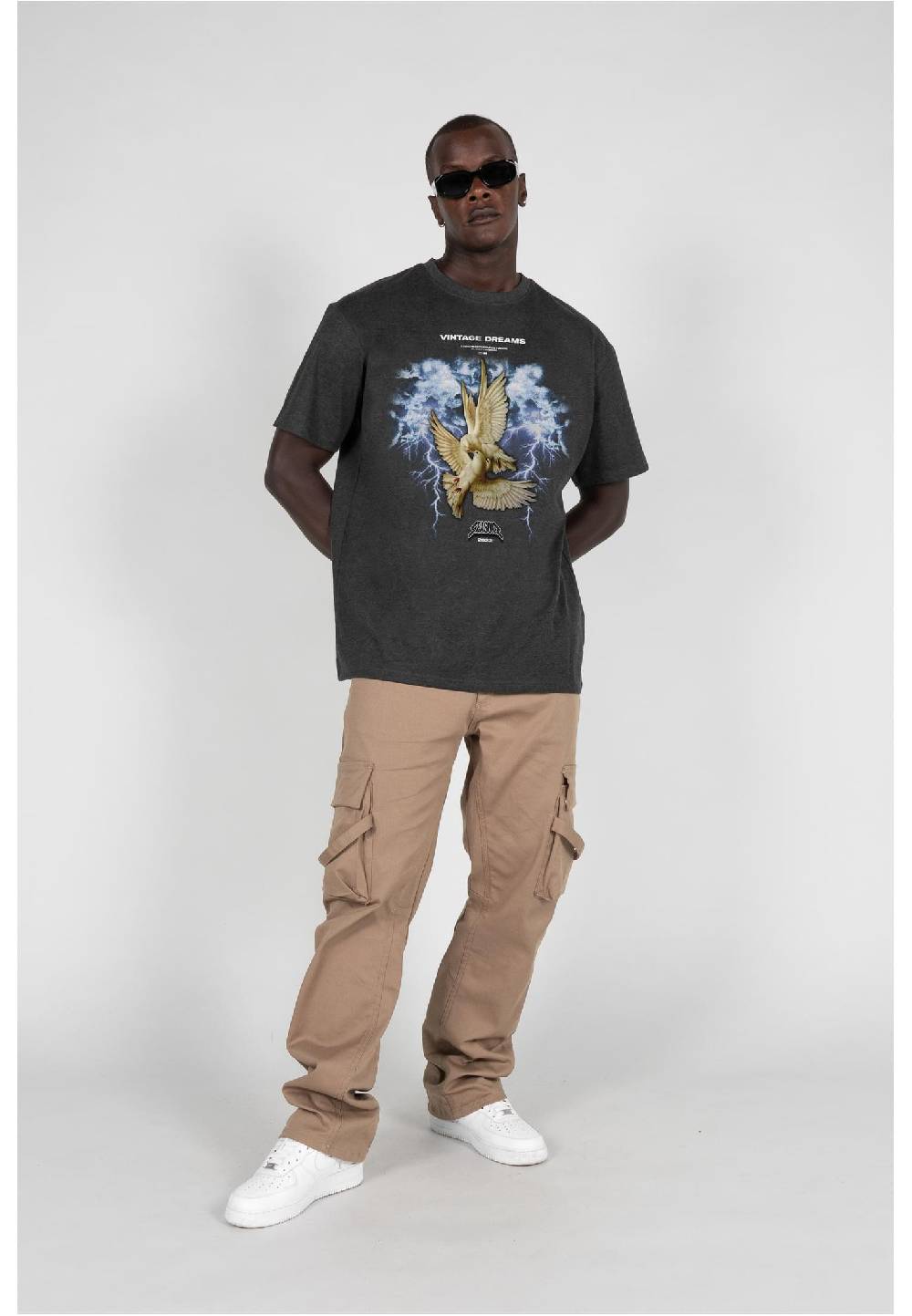 MJ Gonzales VINTAGE DREAMS V.1 Heavy Oversized Tee 2.0 Begrenztes Angebot