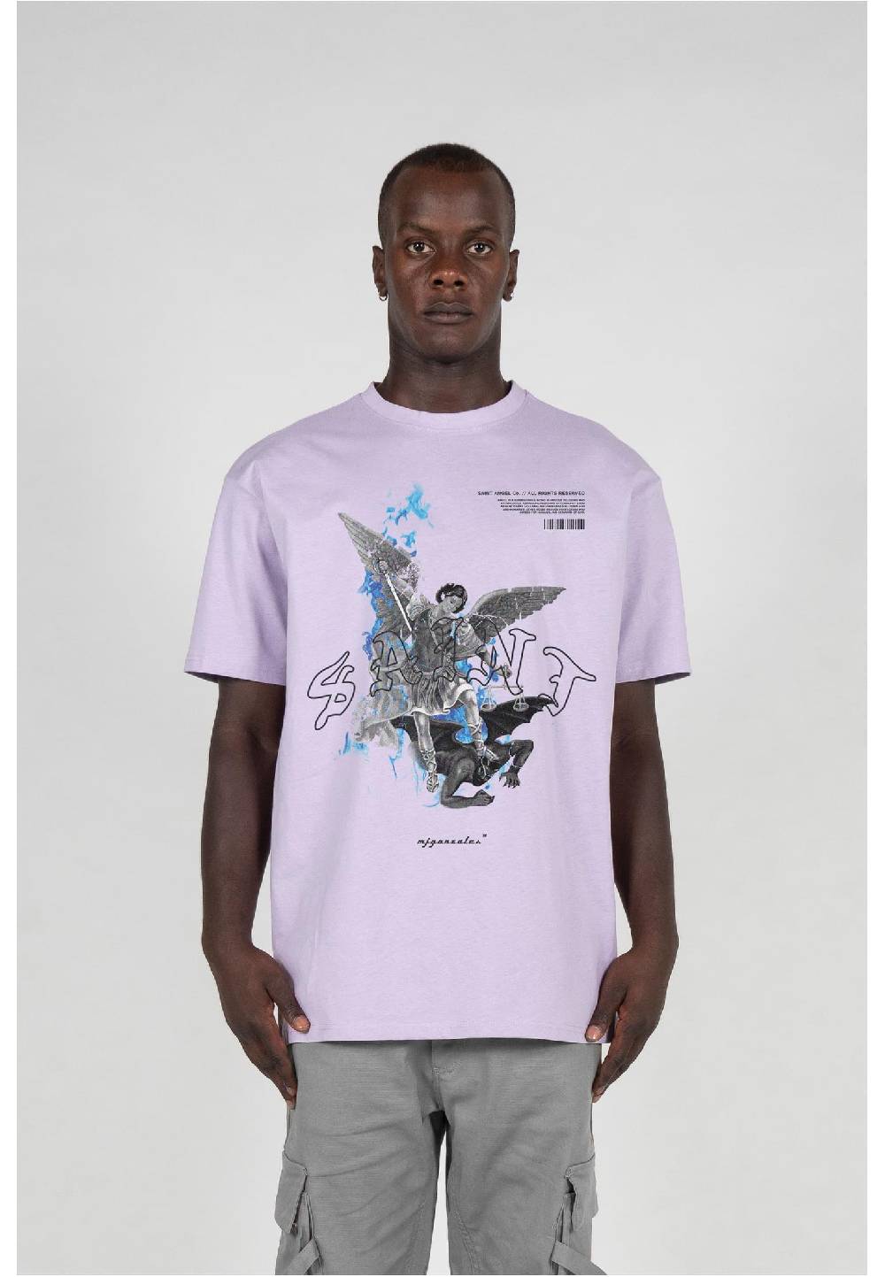 MJ Gonzales SAINT V.1 X Heavy Oversized Tee 2.0 Black Friday