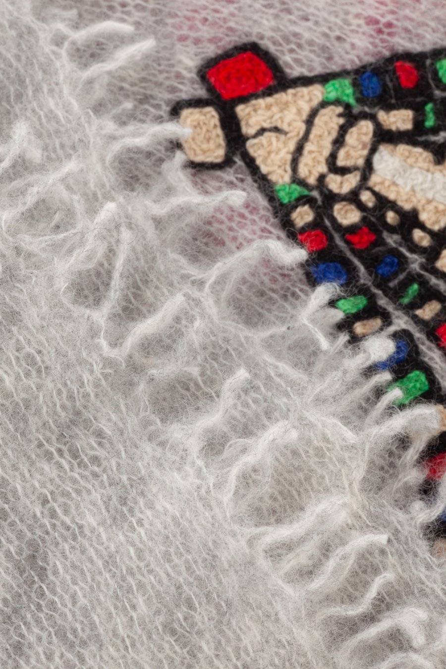 Mouleta Kaschmirschal Hand Embroidery Valentinstagsangebot