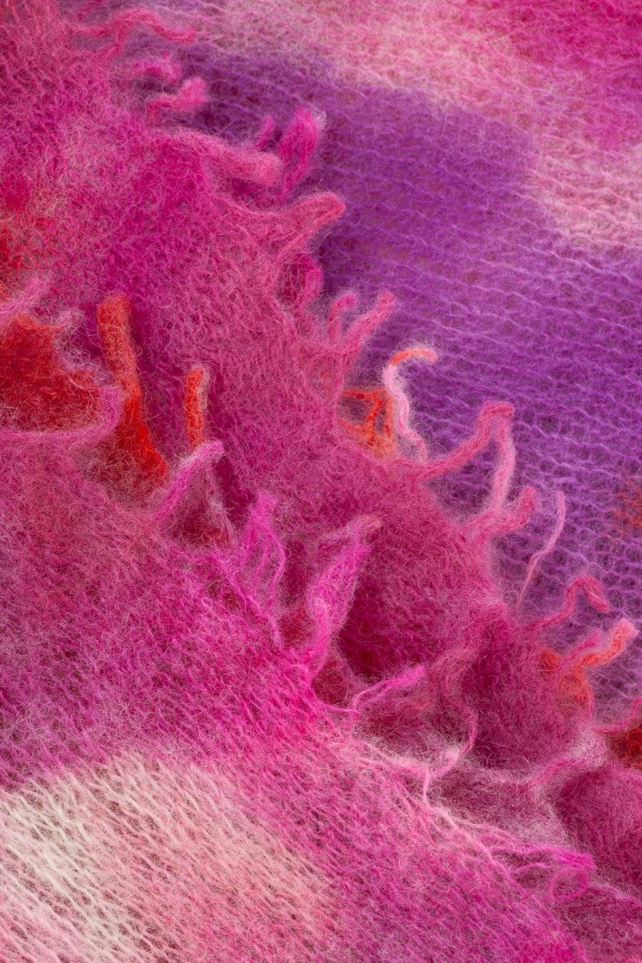 Mouleta Kaschmirschal Ice Dye Print Online Outlet