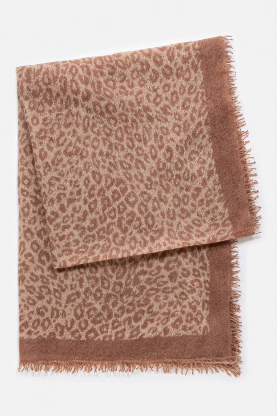 Mouleta Kaschmirschal Leo Print Begrenzte Freigabe