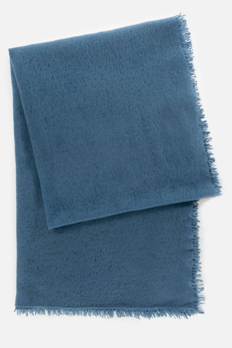 Mouleta Kaschmirschal blau Colors Sonderangebot der Fabrik
