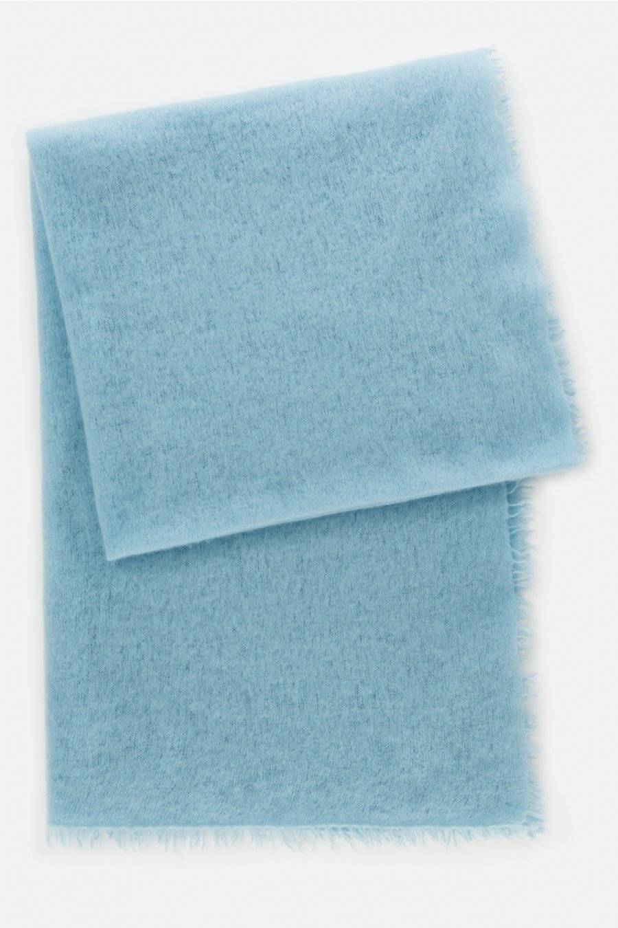 Mouleta Kaschmirschal blau Colors Vierteljährliche Förderung
