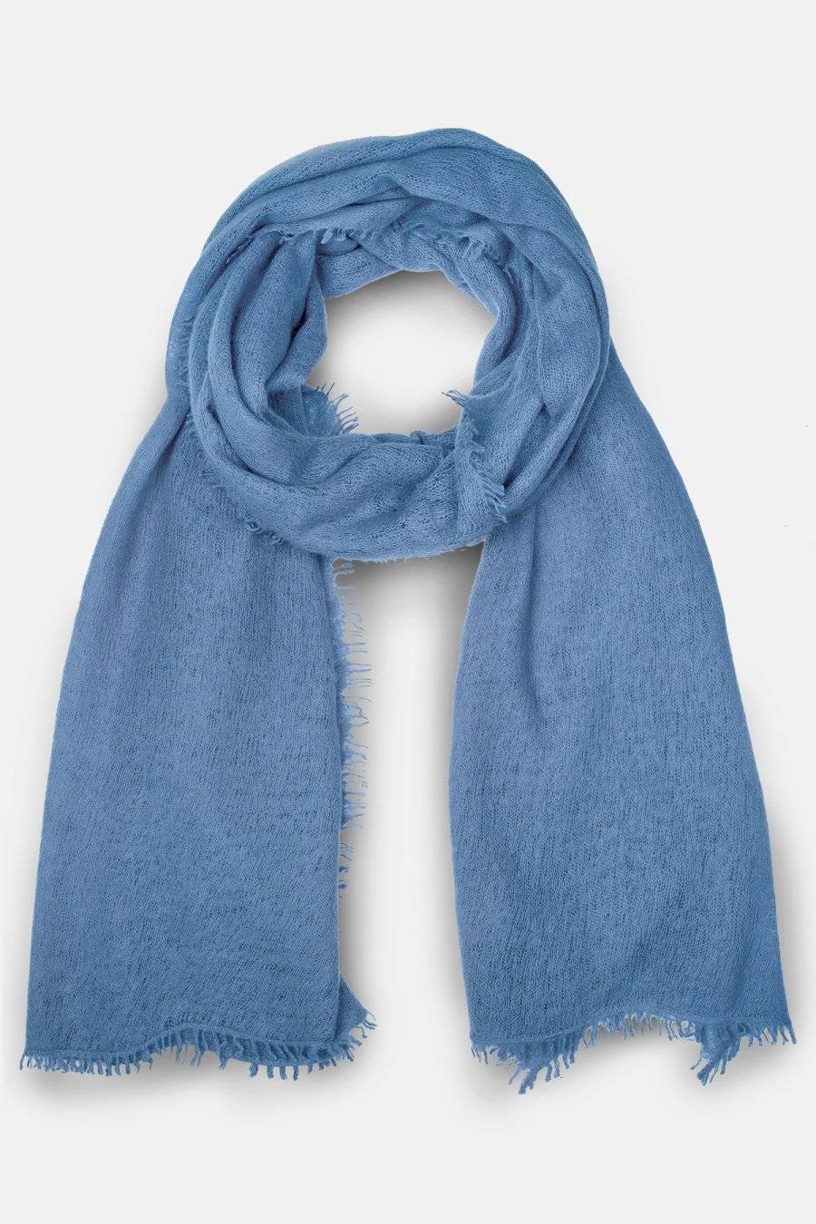 Mouleta Kaschmirschal blau Colors Nur noch ein Tag übrig