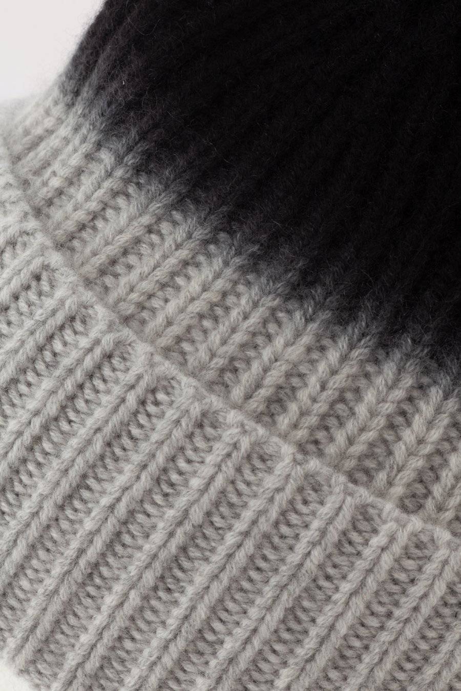 Mouleta Kaschmir Strick Mütze-Shaded Effect Hotsell