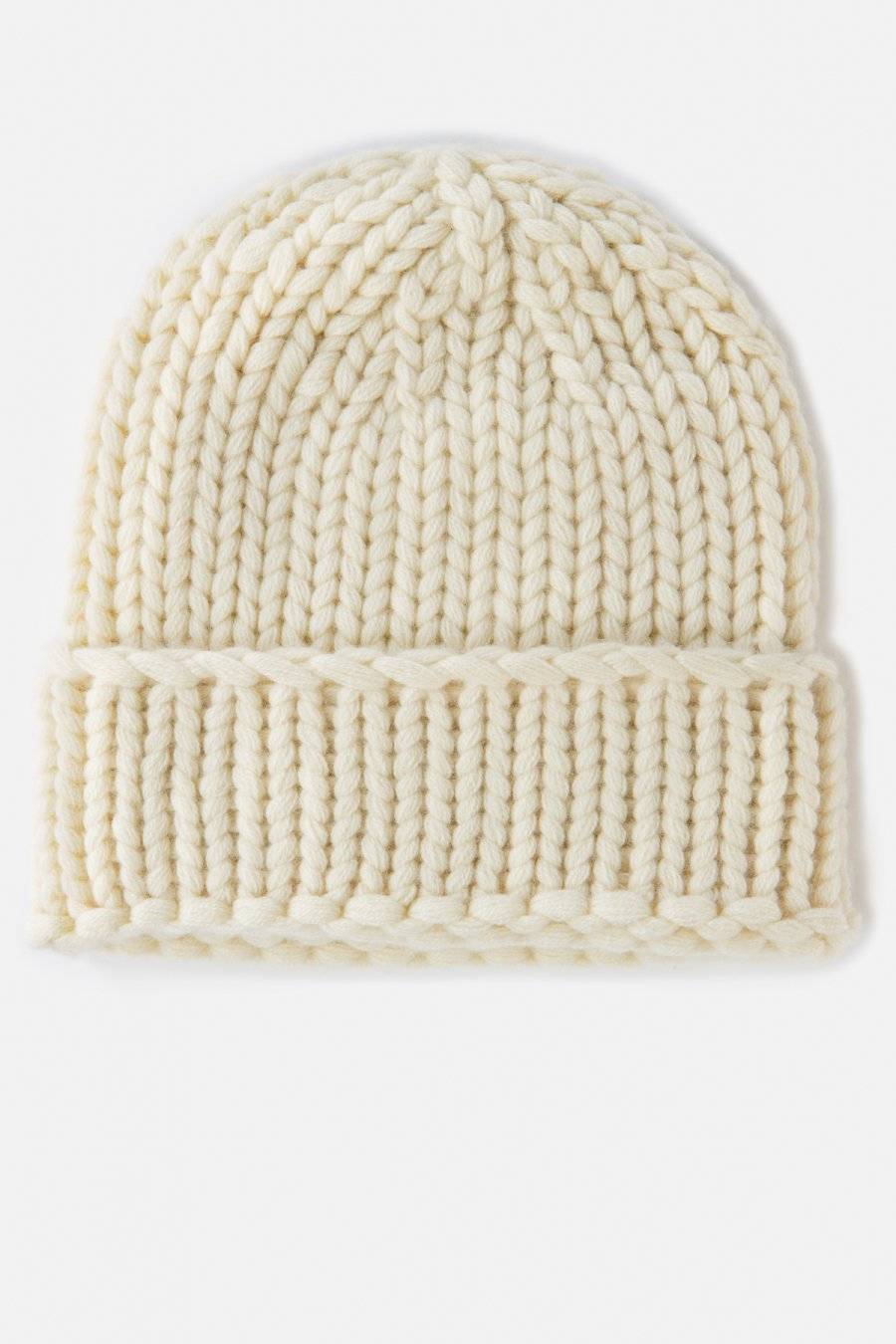Mouleta Kaschmir Hand Knit Mütze im Angebot