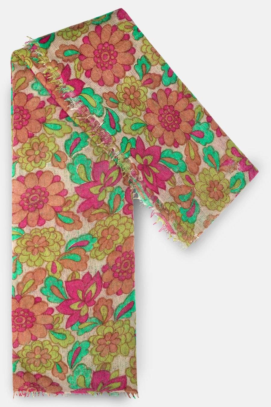 Mouleta Kaschmirschal Flower Print Exklusivangebot