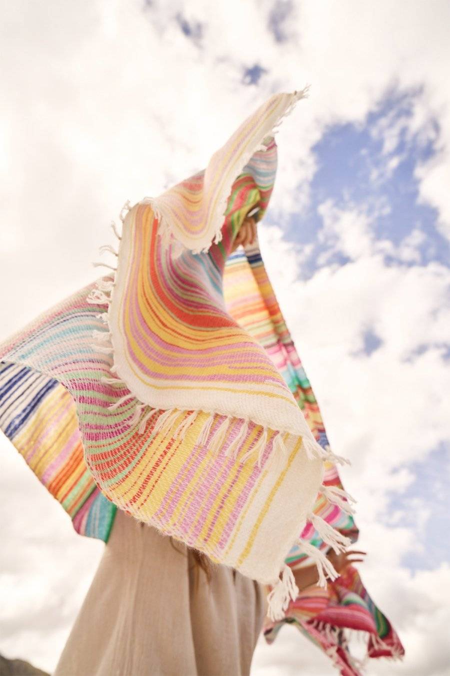 Mouleta Kaschmirschal – Multicolor Handloom Muttertagsangebot