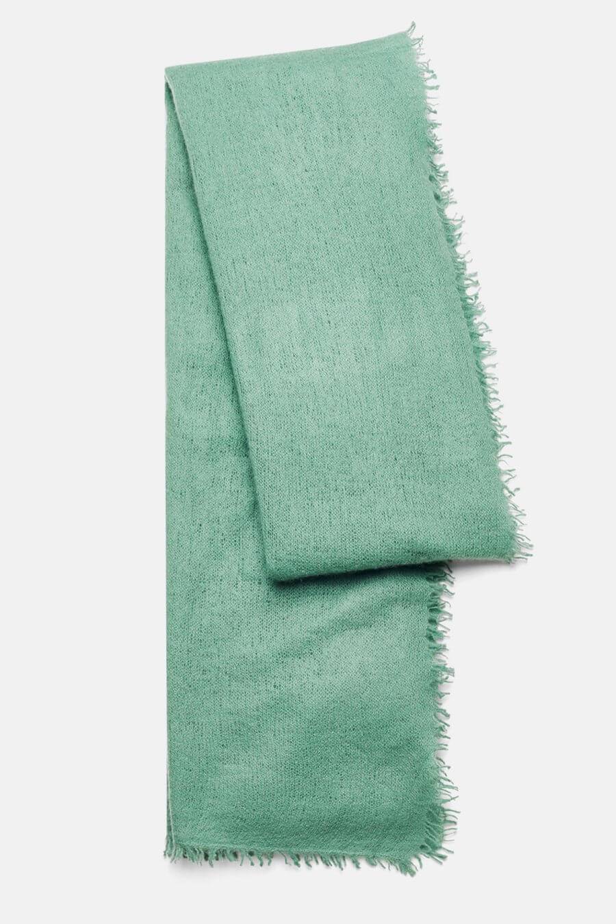 Mouleta Kaschmirschal grün Colors Sonderangebote