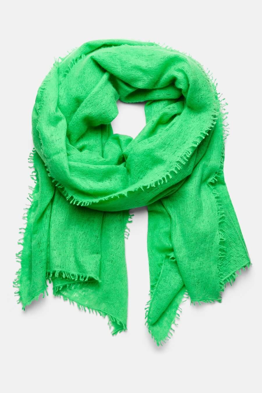 Mouleta Kaschmirschal grün Colors Riesige Ersparnisse
