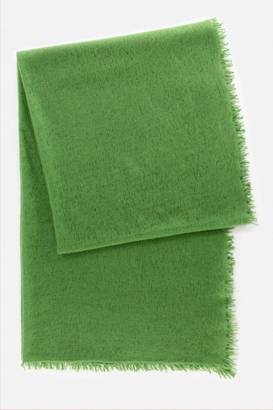 Mouleta Kaschmirschal grün Colors Tiefpreis
