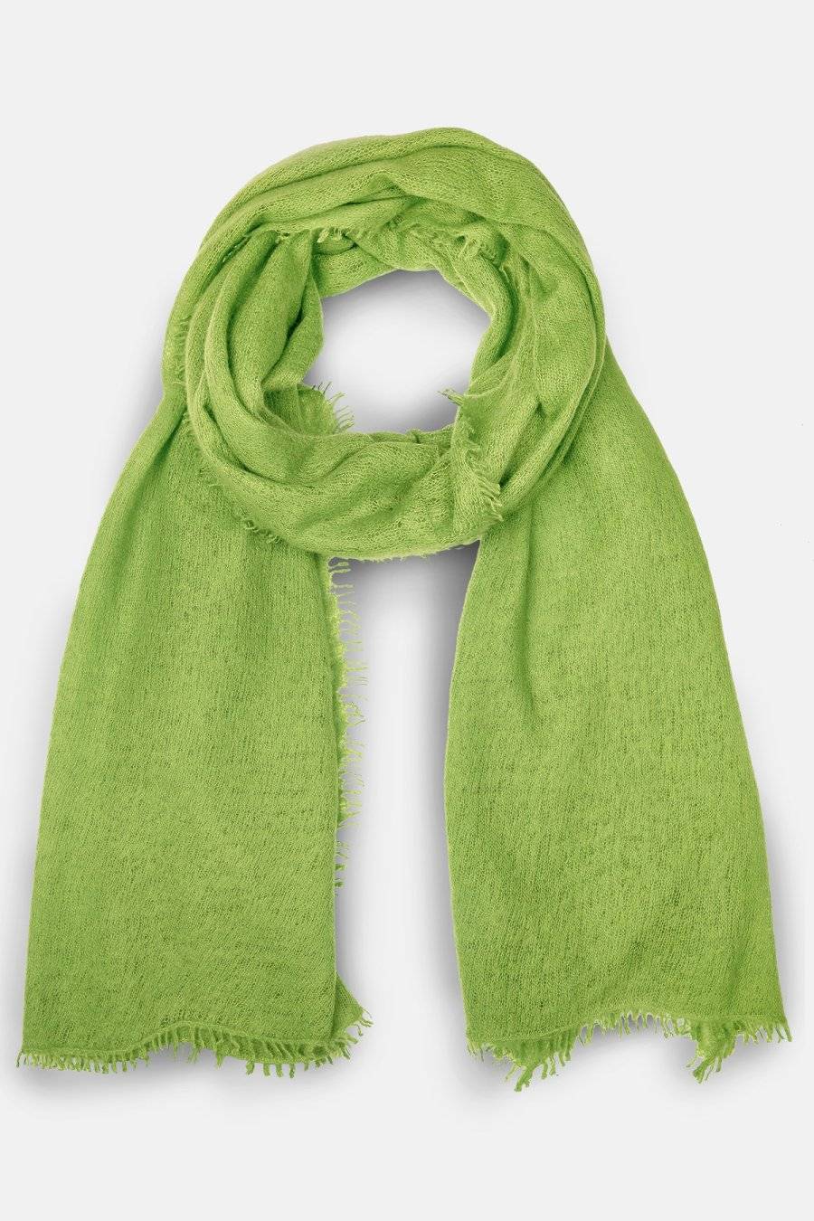 Mouleta Kaschmirschal grün Colors Wochenangebot