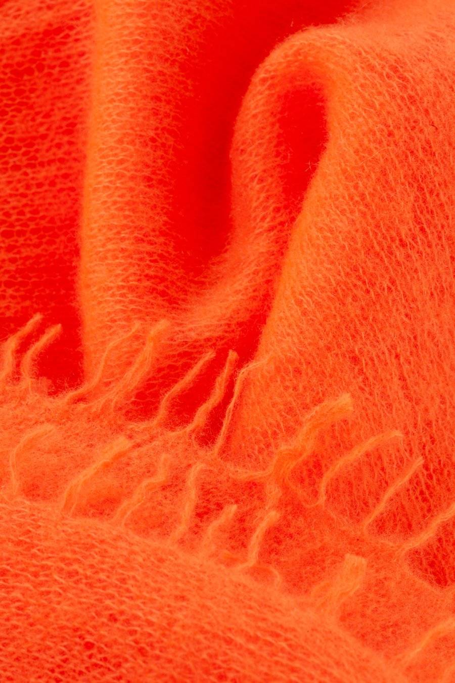 Mouleta Kaschmirschal orange Colors Kostenlose Rückgabe