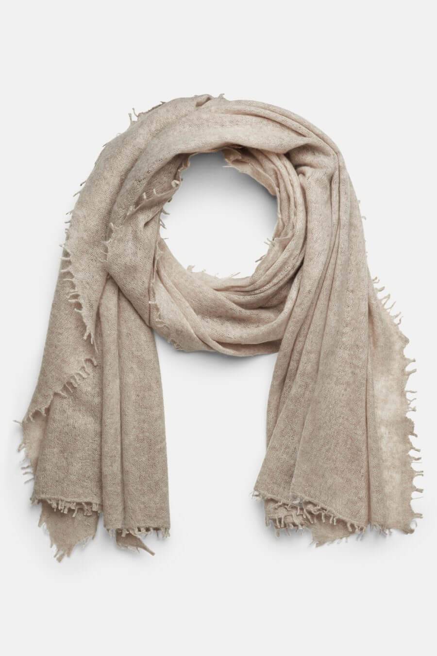 Mouleta Kaschmirschal beige Colors Letzte 3 Tage