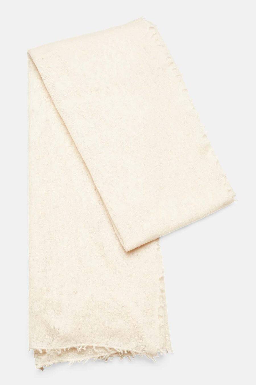 Mouleta Kaschmirschal weiß Colors Bis zu 50% Rabatt