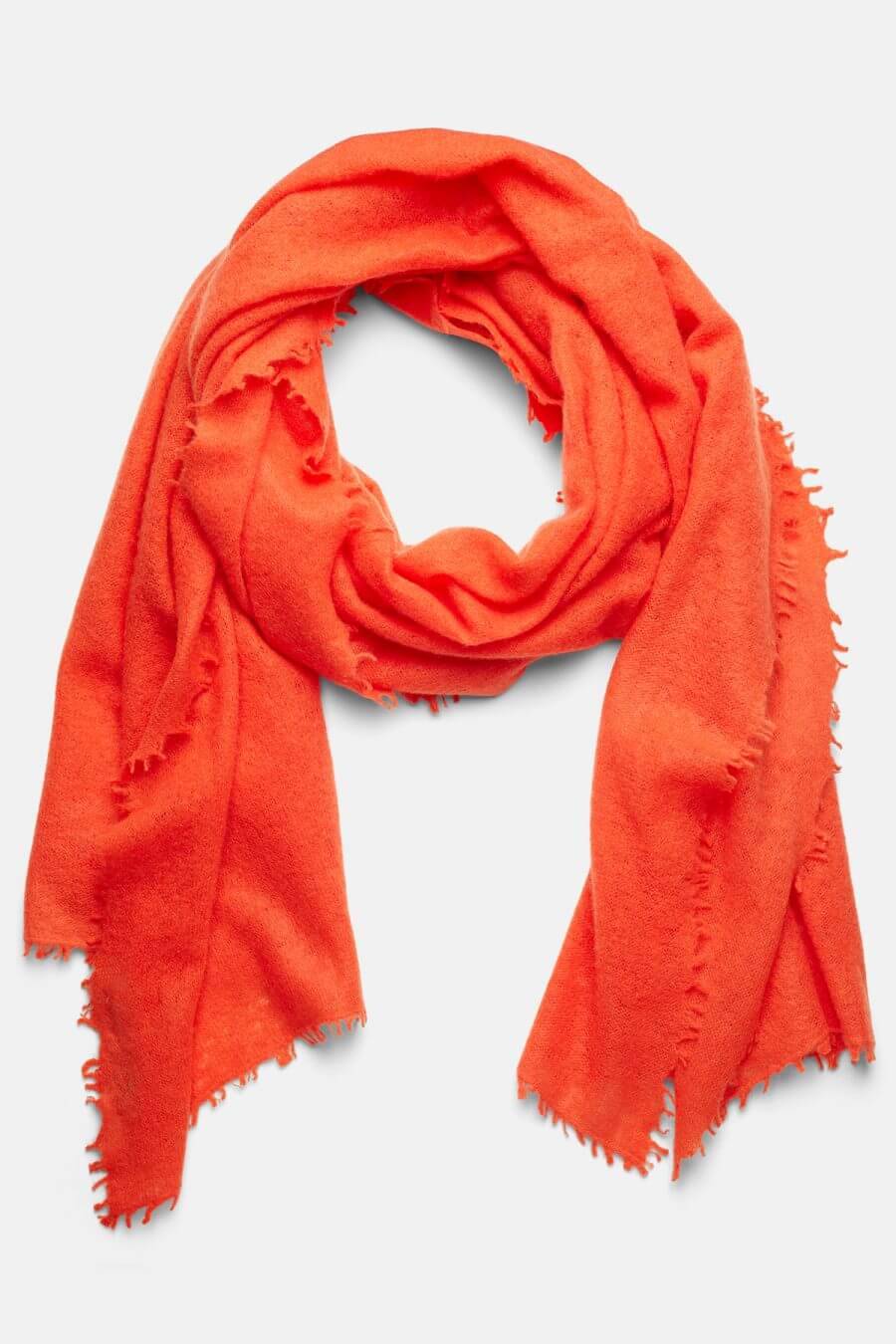 Mouleta Kaschmirschal rot Colors Bis zu 60% Rabatt