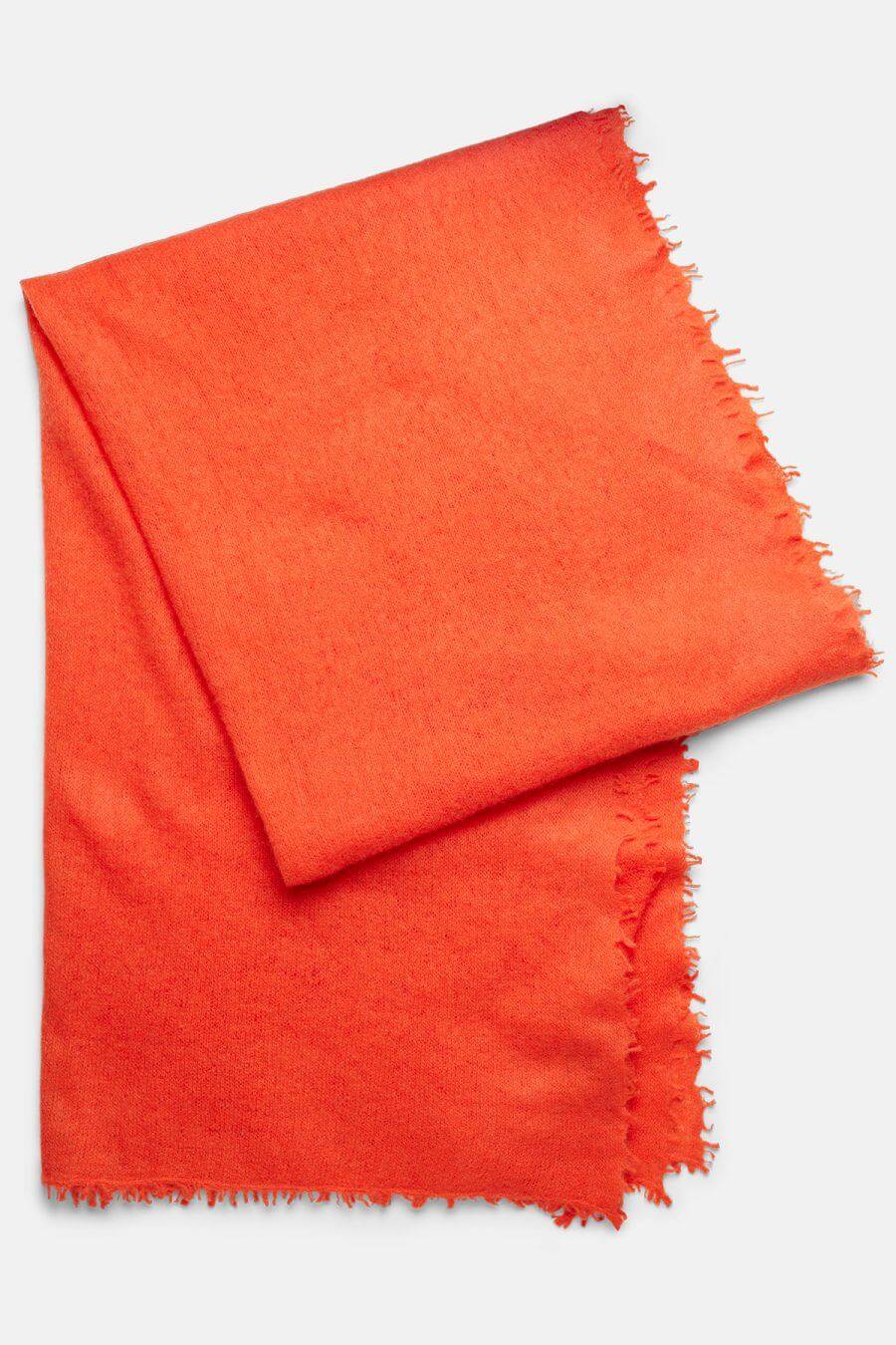 Mouleta Kaschmirschal rot Colors Bis zu 60% Rabatt