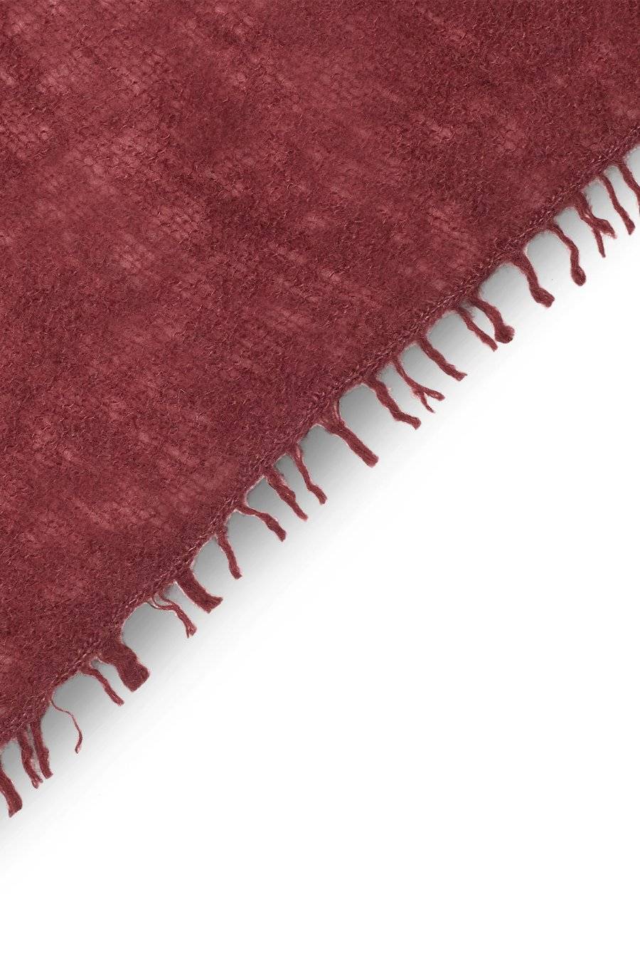 Mouleta Kaschmirschal rot Colors Bis zu 65% Rabatt
