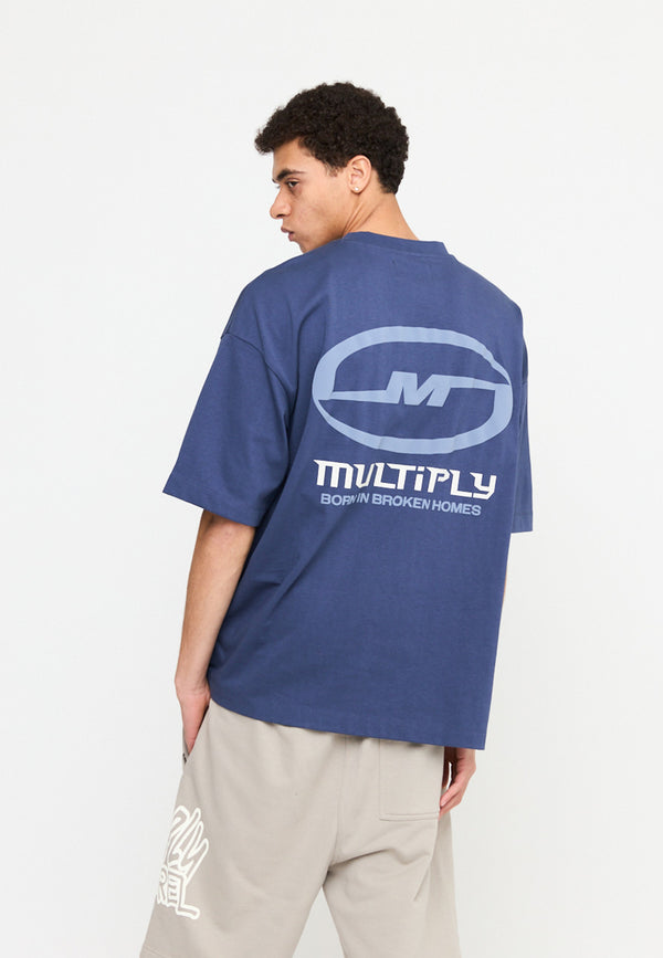 Multiply Spparel Oversize T-Shirt BROKEN IDENTITY Night Shadow Top Angebot