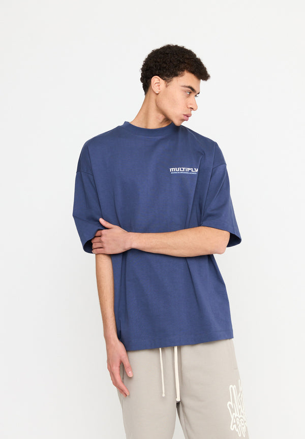 Multiply Spparel Oversize T-Shirt BROKEN IDENTITY Night Shadow Top Angebot