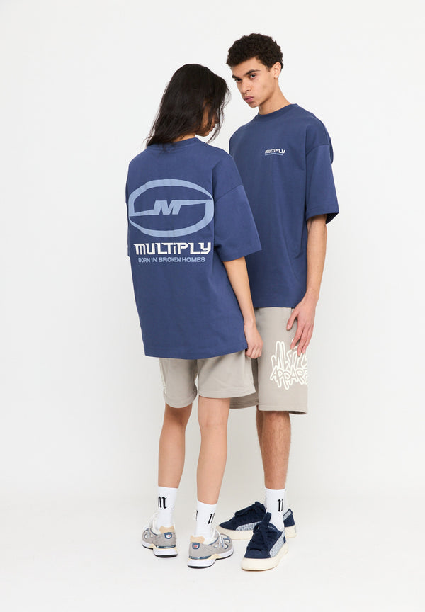 Multiply Spparel Oversize T-Shirt BROKEN IDENTITY Night Shadow Top Angebot