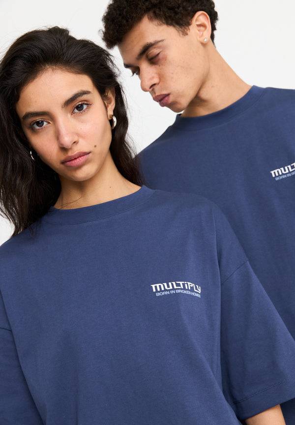 Multiply Spparel Oversize T-Shirt BROKEN IDENTITY Night Shadow Top Angebot