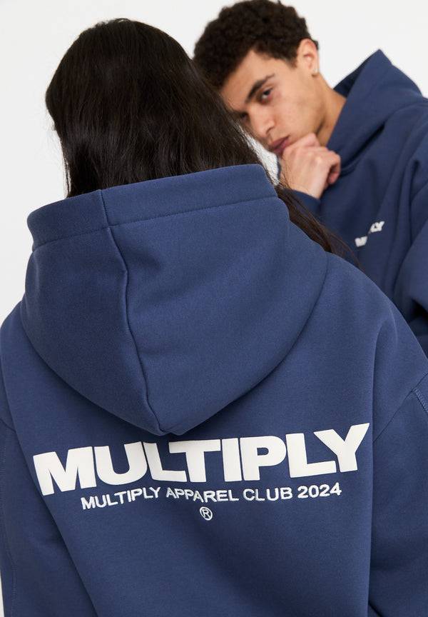 Multiply Spparel Oversize Zip Hoodie MULTIPLY Night Shadow Online Outlet