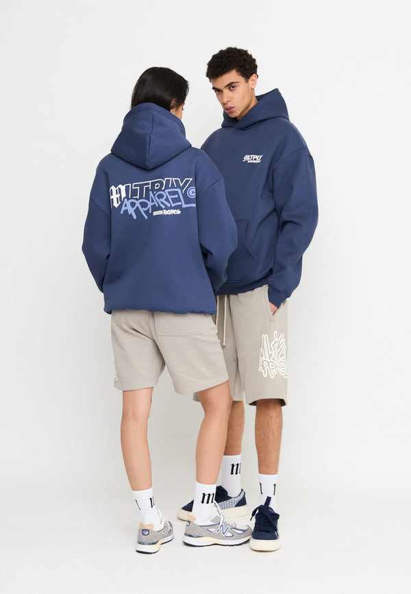 Multiply Spparel Oversize Hoodie FIGHT Night Shadow Bestseller