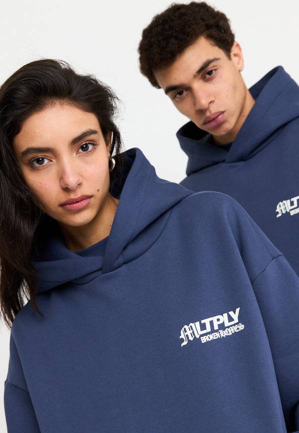 Multiply Spparel Oversize Hoodie FIGHT Night Shadow Bestseller